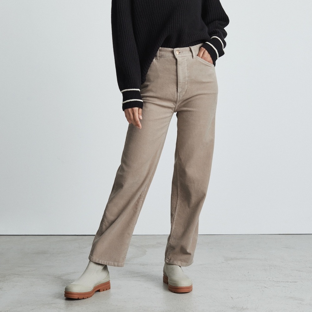NWT Everlane The Moleskin Way-High Pant